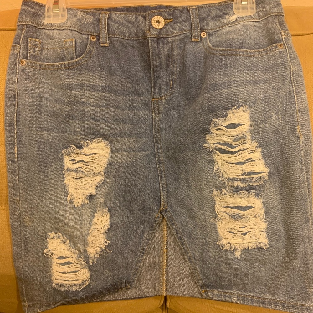 Denim skirt